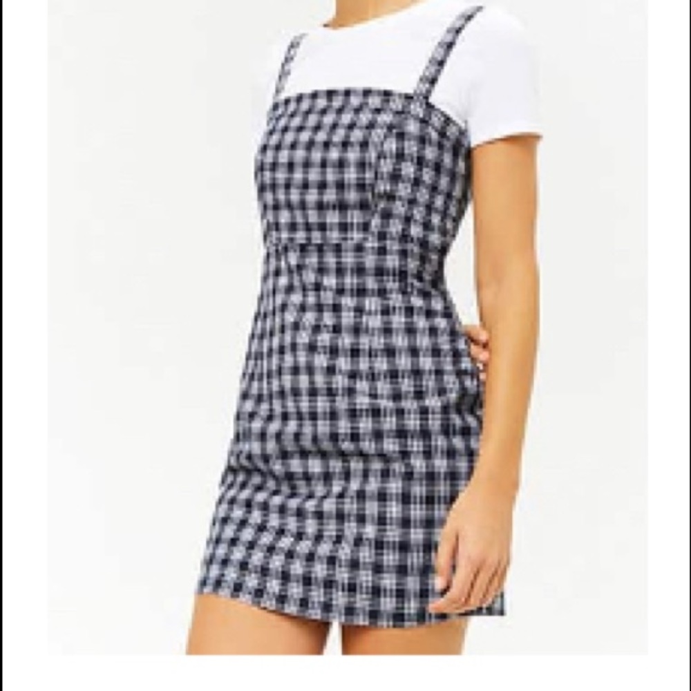 Plaid mini skirt